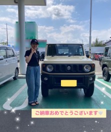 ジムニーご納車しました！